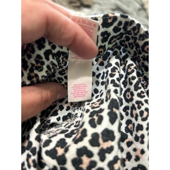 Victoria’s Secret Leopard Print Lounge Pajama Pants Drawstring Relaxed Size L - Picture 9 of 9